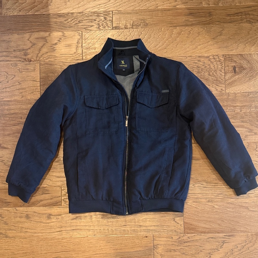 Men's Navy Bomber Jacket